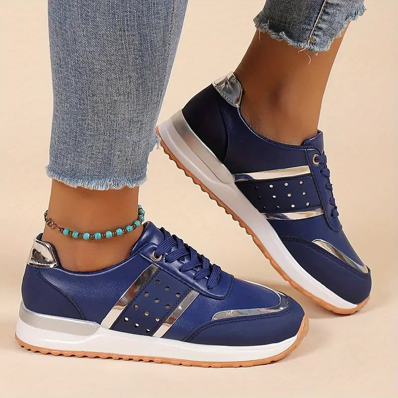 Chaussures de sport décontractées pour homme avec semelle épaisse et lacets, marque MARKET DE PRODUITS DE BEAUTÉ & SANTÉ.