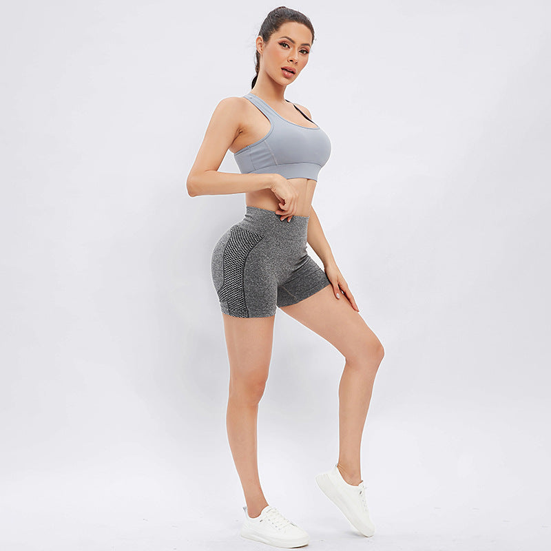 Shorts de yoga femme taille haute, extensibles et amincissants, avec effet lift pour les hanches, marque MARKET DE PRODUITS DE BEAUTÉ & SANTÉ