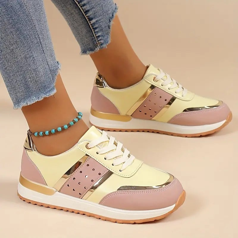 Chaussures de sport décontractées pour homme avec semelle épaisse et lacets, marque MARKET DE PRODUITS DE BEAUTÉ & SANTÉ.