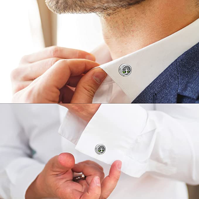 Pendentif portatif Amrita Court avec diffuseur pour lutter contre les virus et faciliter la respiration confortable.