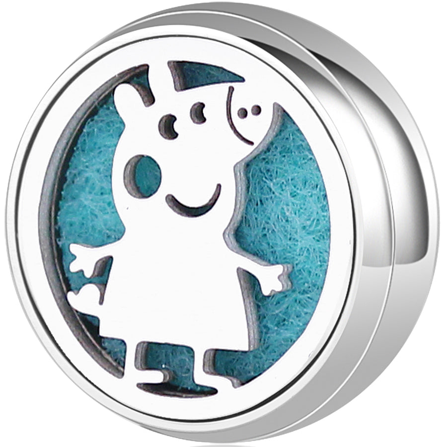 Pendentif parfumé Amrita Court avec diffuseur portable pour respirer confortablement et lutter contre les virus.