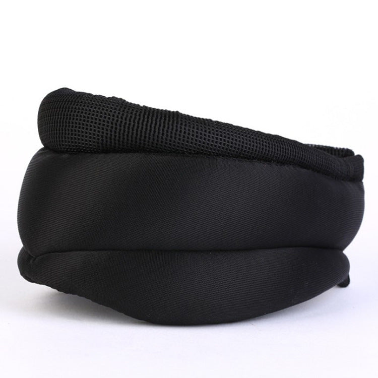 Sangle de soutien cervical magnétique Aura Scent pour correction du cou, en tissu confortable et réglable.