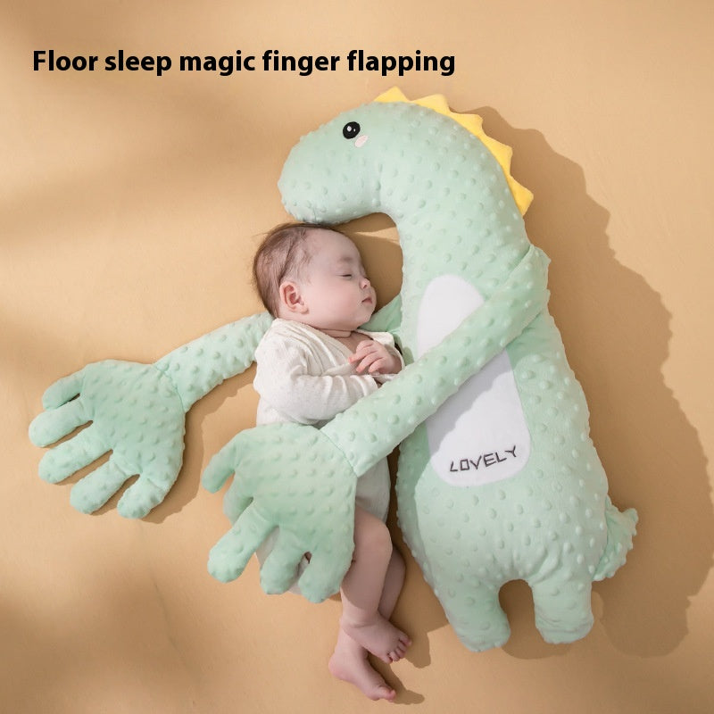 Oreiller pour bébé de la marque Boutique Angenor, doux et confortable, avec une housse en coton blanc.