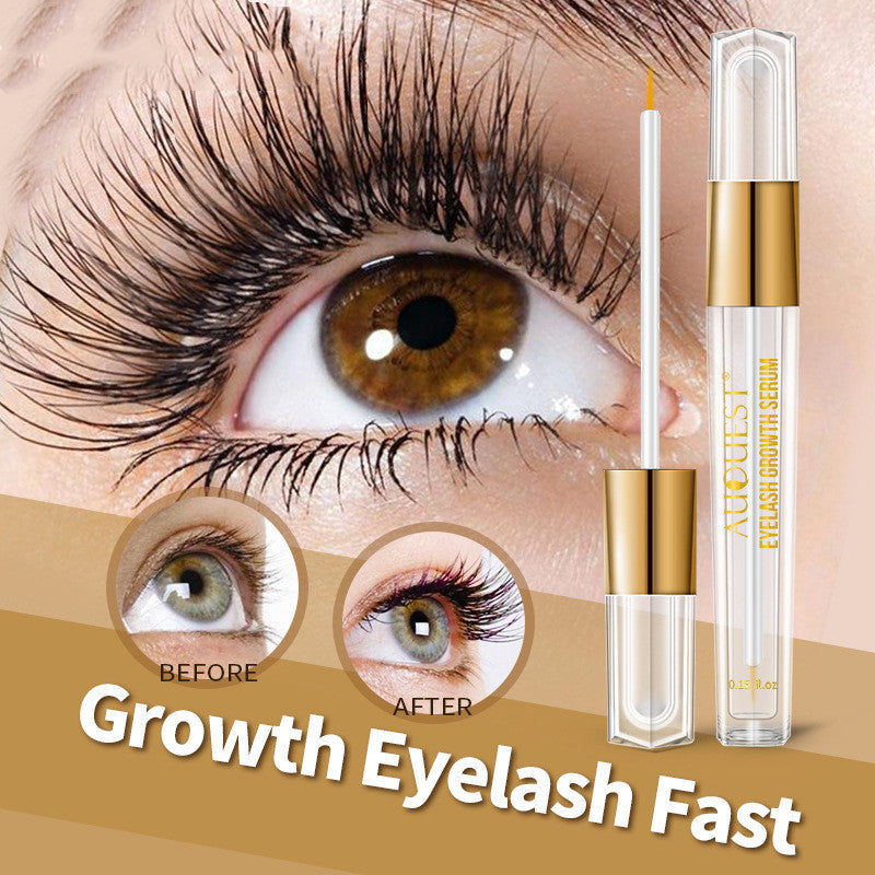 Sérum pour cils Aura Scent Allongement et volume extrême, flacon avec applicateur pour des cils plus longs et plus épais