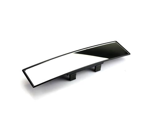 Grand miroir panoramique grand-angle pour voiture, miroir de recul unique de la marque Boutique angenor, vue large arrière.