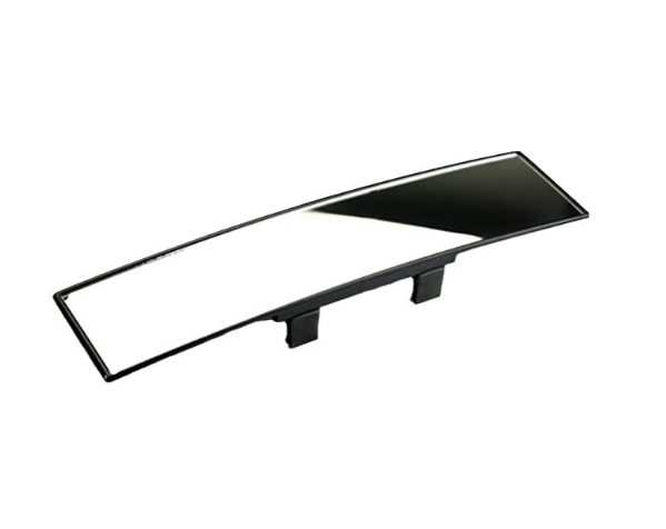 Rétroviseur panoramique grand angle pour voiture, miroir arrière unique de la marque Boutique Angenor, vue claire de l'arrière.