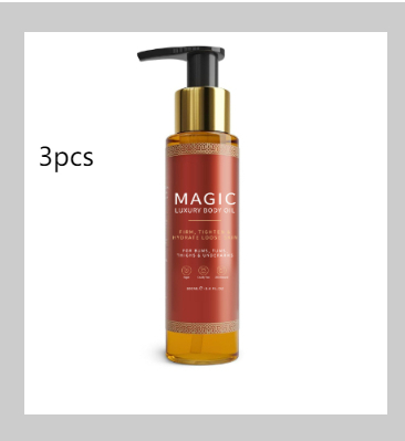 Huile pour le corps apaisante Boutique Anenor, flacon avec texture d'huile, idéale pour hydrater et détendre la peau.