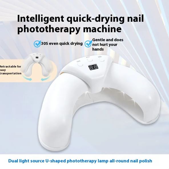 Dispositif laser pour le traitement de la mycose des ongles par Boutique Angenor, montrant le dispositif portable et sa tête de laser.