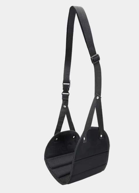 Hamac de voyage pour jambes de la marque Boutique Angenor, confortable et portable pour repos en déplacement.