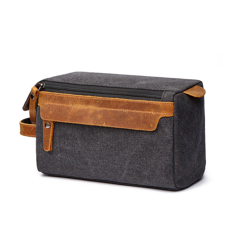 Grande trousse de voyage cosmétique portable de Boutique Angenor, sac de rangement à grande capacité pour produits de beauté