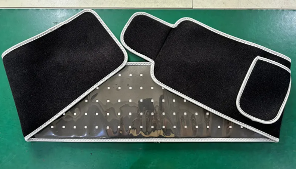 Ceinture de thérapie infrarouge à LED, dispositif de traitement à bande, pour soulagement et relaxation du corps.