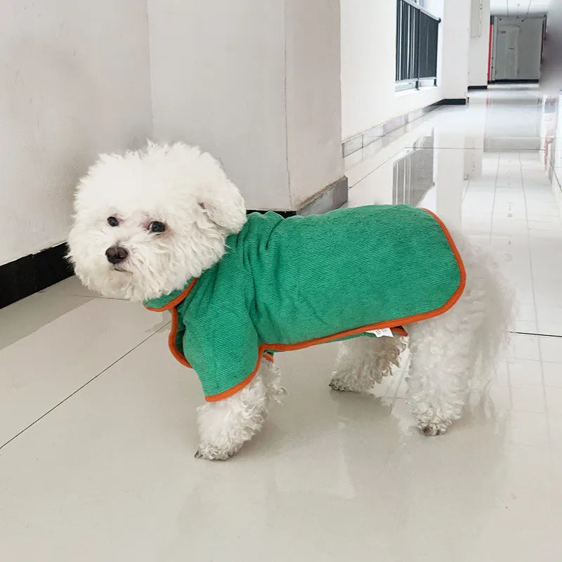 Serviette de bain pour animal Boutique Angenor, serviette sèche rapide, douce et absorbante pour chien ou chat.