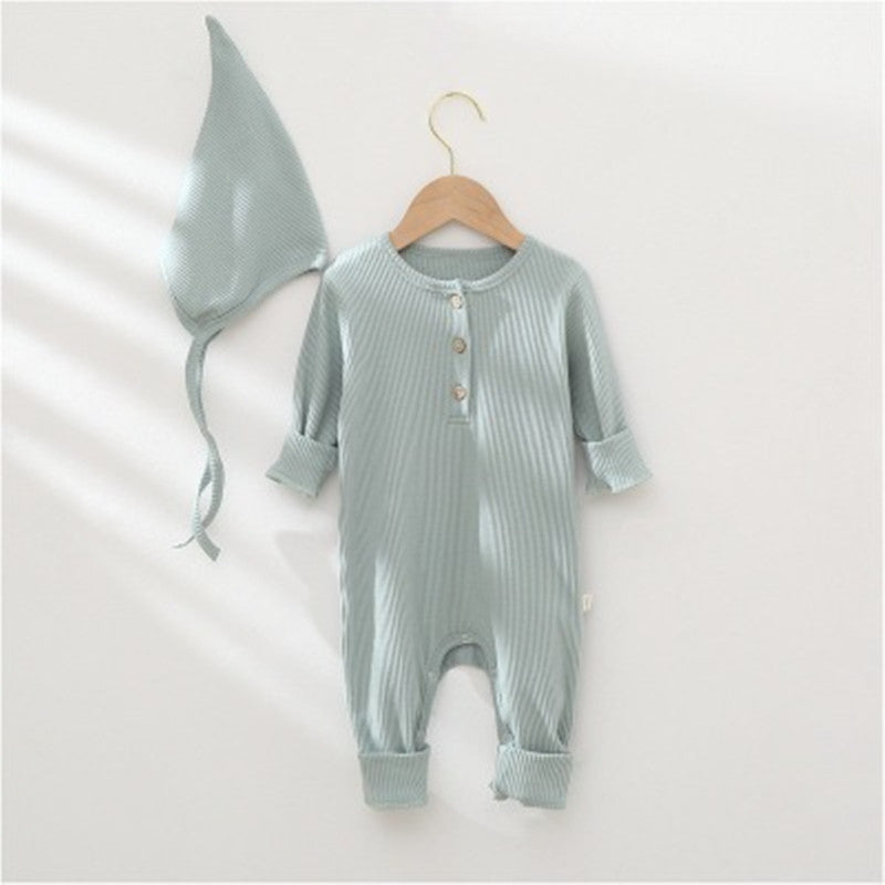 Body bébé en coton de couleur unie, combinaison bébé Boutique Angenor douce et confortable, parfait pour les tout-petits.