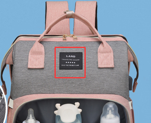 Grand sac à langer pour maman de grande capacité, élégant et fonctionnel, de la marque Boutique Angenor