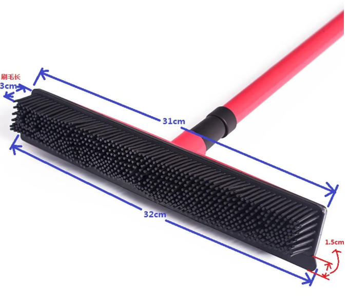 Balai à poils pour enlever les poils d'animaux, balayette et mop de la marque Boutique angenor, adapté pour nettoyer les poils d'animaux.