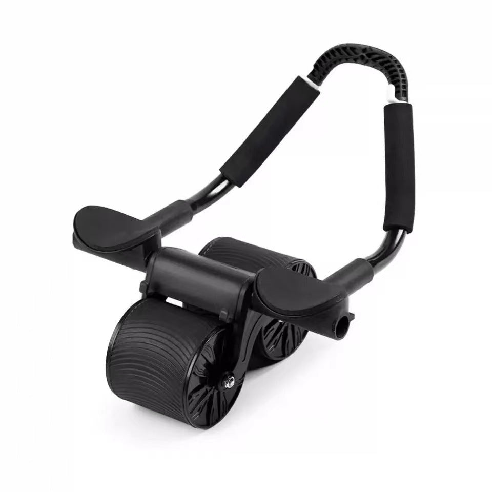 Roue abdominale automatique Boutique Angenor pour exercices de renforcement musculaire, vue de face sur l'image.