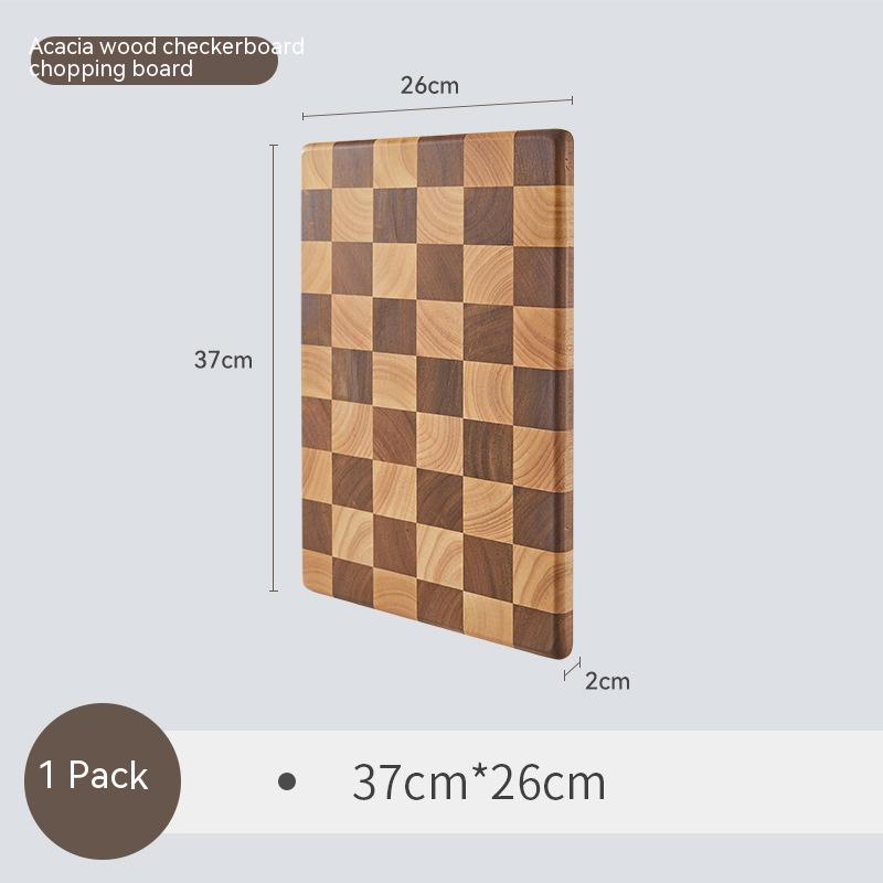 Planche à découper en acacia Mango de la marque Boutique Angenor, surface en bois naturel pour la cuisine.