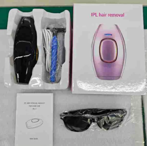 Appareil d'épilation laser IPL Boutique Angenor avec 500 000 flashs pour une épilation durable à domicile.