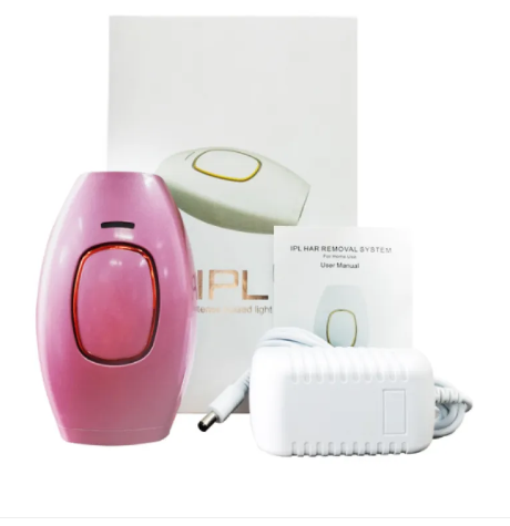 Appareil d'épilation laser IPL 500 000 Flash de Boutique Angenor, dispositif de retrait des poils à lumière pulsée.