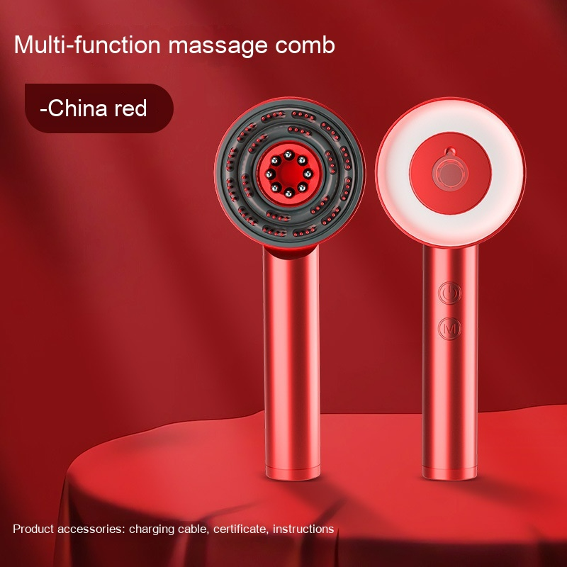 Massager pour le cuir chevelu Boutique Angenor, outil de massage capillaire avec des picots pour stimuler le cuir chevelu.