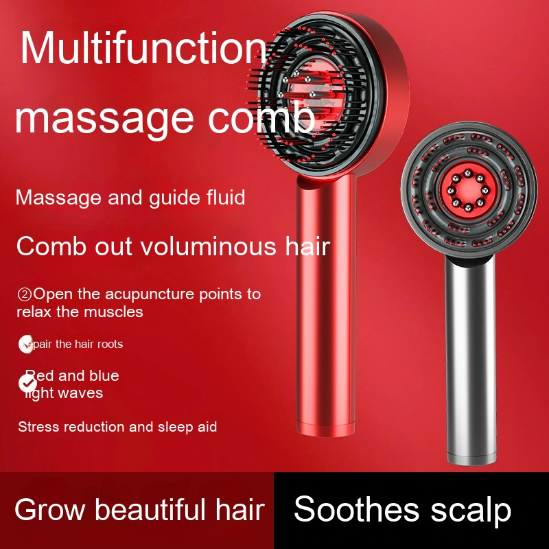 Vibromasseur de cuir chevelu Boutique Angenor, masseur de cheveux avec poignées ergonomiques pour relaxation et stimulation du cuir chevelu.