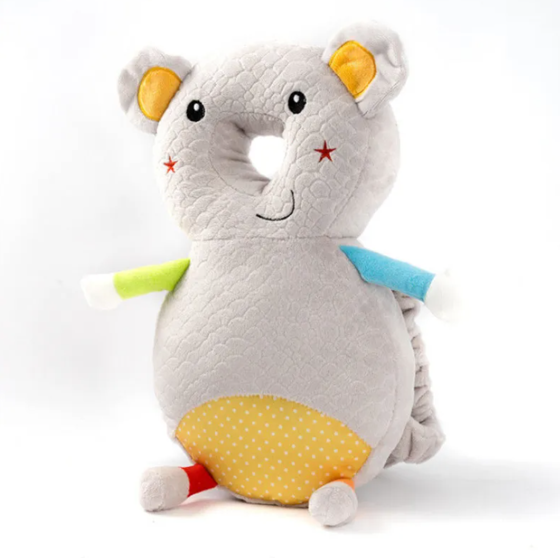 Jeu de protections pour la tête de bébé de la marque Boutique Angenor, rembourré et confortable pour la sécurité du jeune enfant.