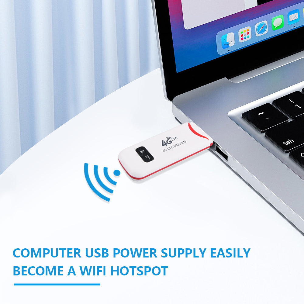 Clé USB WiFi mobile 4G portable de la marque Boutique Angenor, connectivité Internet sans fil en déplacement.