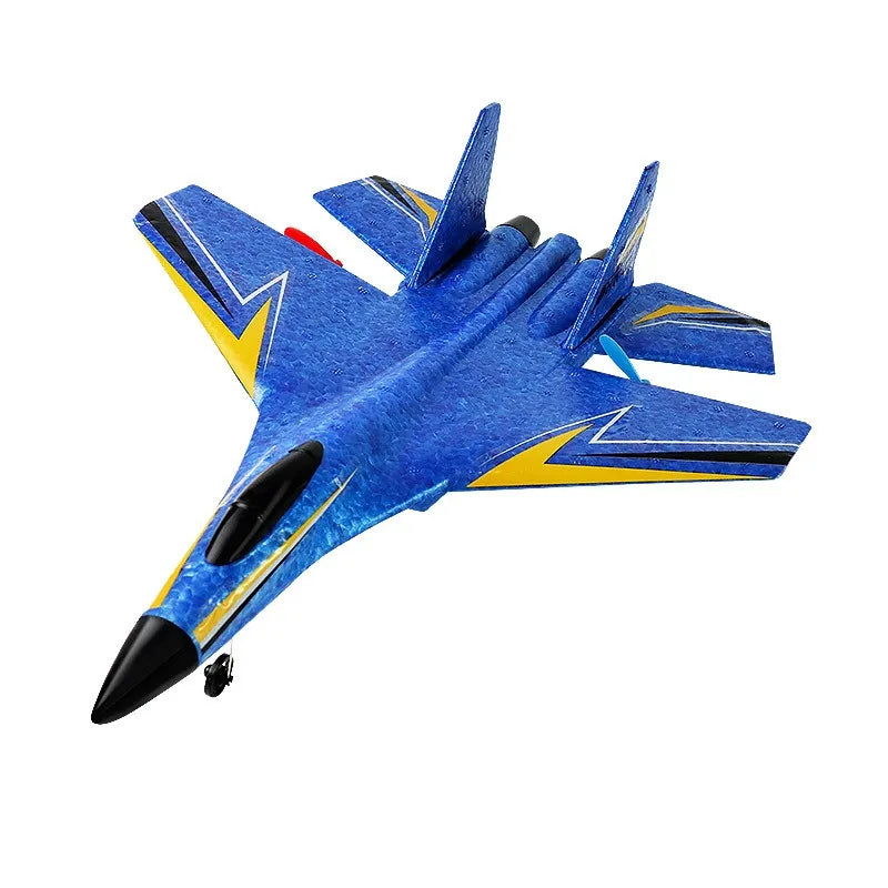 Avion en mousse à ailes fixes HW33, jouet télécommandé pour enfants, de la marque Boutique Angenor, prêt à voler.