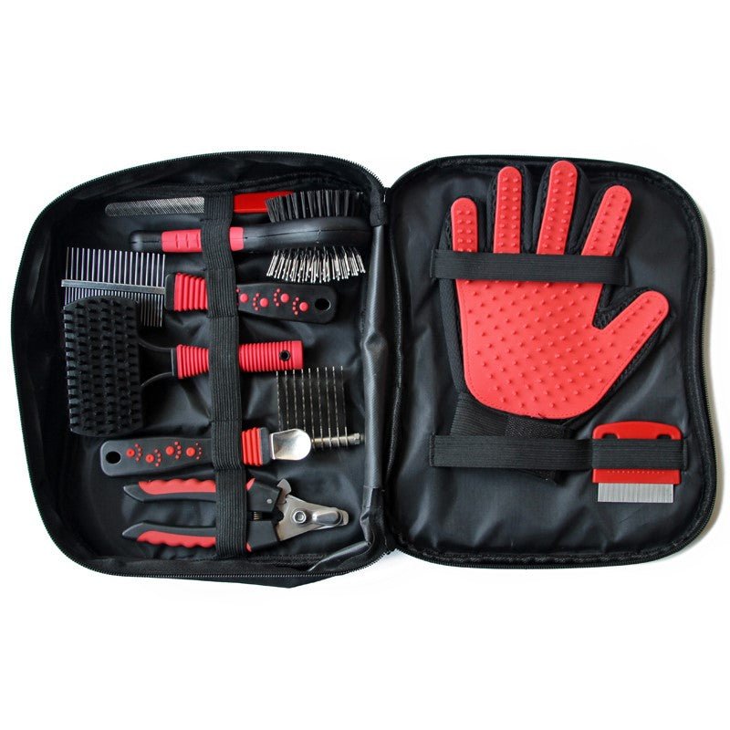 Produits de toilettage pour animaux de marque Cashymart, comprenant brosses, shampooings et accessoires pour le soin des animaux.