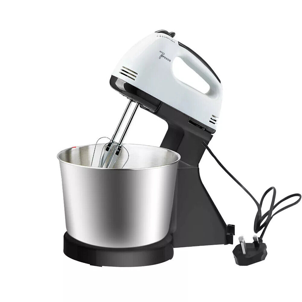 Mélangeur électrique de cuisine MARKET DE PRODUITS DE BEAUTÉ & SANTÉ avec bol à 7 vitesses, pour pâte à gâteau et ingrédients.