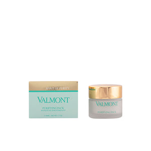 Masque de soin purifiant Valmont PURIFYING PACK pour le visage, 50 ml, texture crème ou gel, application faciale.